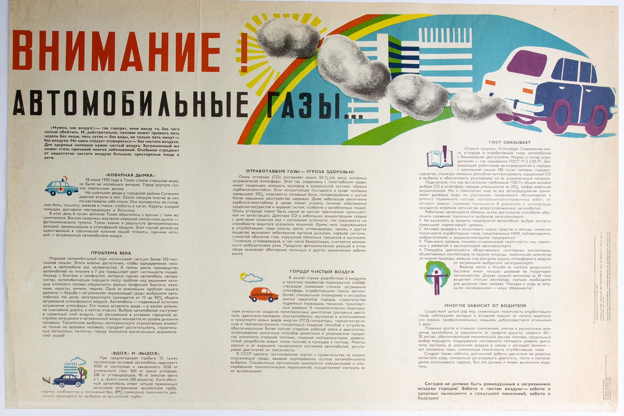 Внимание! Автомобильные газы...